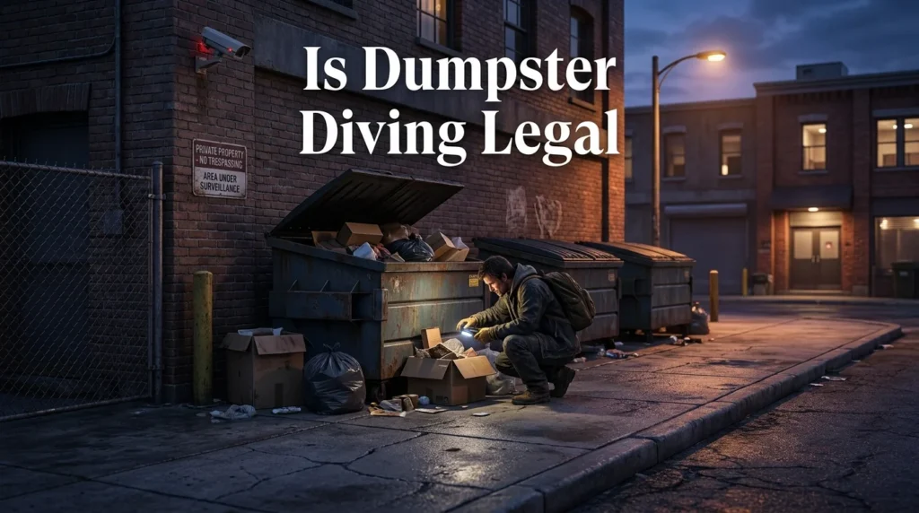 Is Dumpster Diving Legal in the U.S.? Everything You Need to Know About Legal Limits, Property Rights, and Potential Consequences Is Dumpster Diving Legal